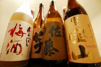 焼酎・日本酒多数ご用意！