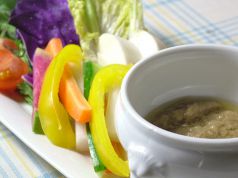 料理メニュー写真&nbsp;彩野菜のバーニャカウダ