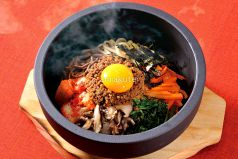 料理メニュー写真&nbsp;石焼ビビンバ ワカメスープ付