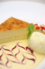 料理メニュー写真&nbsp;ベイクドチーズケーキ