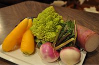 美味しい野菜使ってます