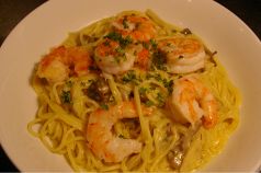 料理メニュー写真&nbsp;プリプリ海老のクリームパスタ