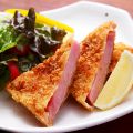 料理メニュー写真&nbsp;厚切りハムカツ