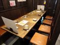 ８名前後の飲み会もお任せ♪