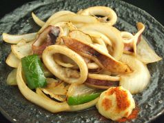 料理メニュー写真 イカバター