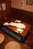 店内に入って左側の席です