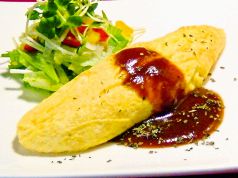 料理メニュー写真&nbsp;とろ～りチーズのデミオムレツ