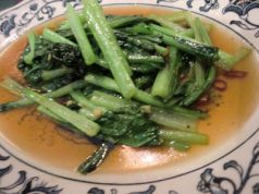 料理メニュー写真&nbsp;旬の青菜のニンニク炒め
