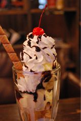 料理メニュー写真 チョコレートパフェ