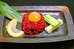 料理メニュー写真&nbsp;桜ユッケ