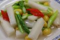料理メニュー写真&nbsp;銀杏芦芋（アスパラ、山芋、銀杏）