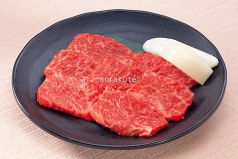 料理メニュー写真&nbsp;プレミアム和牛ロース 醤油ダレ 