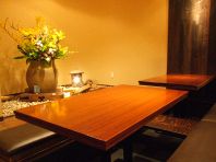 季節の花が彩る店内★