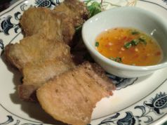 料理メニュー写真&nbsp;ゆで豚のカリカリ揚げ