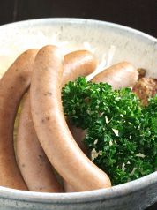 料理メニュー写真&nbsp;鹿児島産黒豚ウィンナー