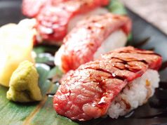 和牛炙り寿司