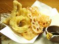 料理メニュー写真&nbsp;あなごと蓮根のフィッシュ＆チップス
