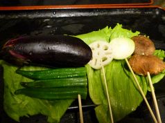 料理メニュー写真 串野菜盛り(おまかせ5本)