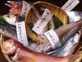 料理メニュー写真&nbsp;・お造り・網焼き・煮つけ・唐揚げ・天麩羅・カルパッチョ