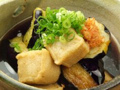 料理メニュー写真&nbsp;茄子と生麩のあげだし