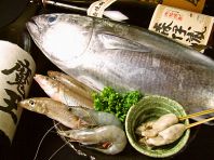 中央市場直送の新鮮素材