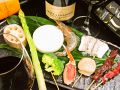料理メニュー写真&nbsp;どて焼き/牛串/はも/カニ/ホタテ/れんこん/アスパラ/天使のエビ/玉ねぎ/クジラ/マグロ