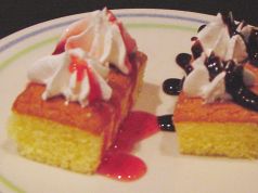 料理メニュー写真 季節のケーキ