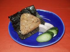 料理メニュー写真 鯛飯焼おにぎり