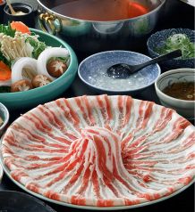 料理メニュー写真&nbsp;「もみじ豚」しゃぶしゃぶ