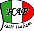ハプピアッティイタリアーニ HAP Piatti Italiani のロゴ