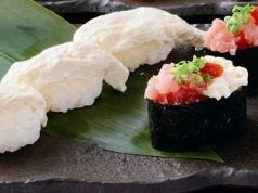 料理メニュー写真&nbsp;【おすすめ】引き上げとろり湯葉のにぎり寿司