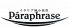 パラフレーズ Paraphrase 銀座のロゴ