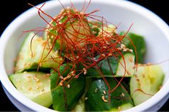 料理メニュー写真&nbsp;やみつきたたきキュウリ