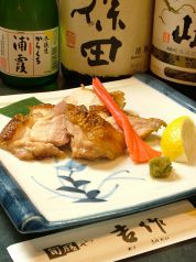 料理メニュー写真&nbsp;地鶏の天然塩焼き &nbsp;