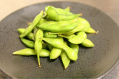 料理メニュー写真 枝豆/冷奴/うめQ/たこわさび/じゃこおろし/なめたけおろし/えびせん