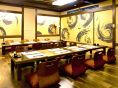 3Ｆ：こちらの個室は30名様～50名様まで