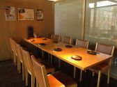 10名様宴会用テーブル！のれんで仕切れます