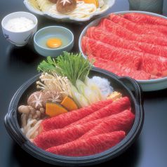 料理メニュー写真 牛すきやき食べ放題