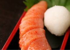 料理メニュー写真 エイヒレ炙り/博多明太子炙り