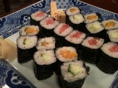 料理メニュー写真&nbsp;巻物盛り合わせ　1人前3本入り
