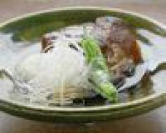 料理メニュー写真 もち豚のとろとろ角煮