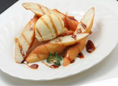 料理メニュー写真 豆乳揚げパンアイス