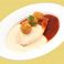 料理メニュー写真 カニクリームコロッケ オムライス