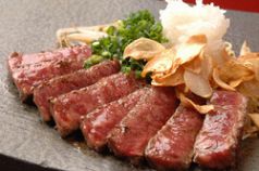料理メニュー写真 厳選和牛サーロインステーキ