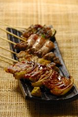 料理メニュー写真&nbsp;串焼き盛り合わせ【五本】