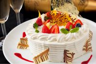 記念日等にケーキも注文ok
