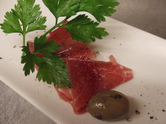 料理メニュー写真 生ハムのスライス