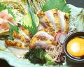 料理メニュー写真 阿波尾鶏タタキ 3種盛り合せ