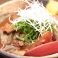 料理メニュー写真 もつ煮込み/串カツ盛り合わせ