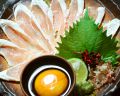 料理メニュー写真 笹身タタキ 黄身醤油添え